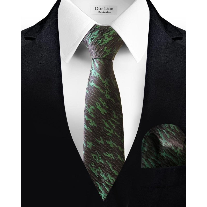 Patterned Green Tie